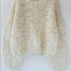 Kinua Sweater Organic Merino Wool handknit